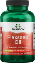 Swanson Flaxseed Oil (Omegatru) 1000 Milligrams 100 Sgels