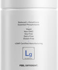 Codeage Liposomal Glutathione 1000 mg, GlutaONE Antioxidant Phospholipid Complex, L-Glutathione Reduced Capsules Supplement, Non-GMO Sunflower Oil & Lecithin Essential Phospholipids, Vegan, 60 ct