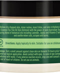 Desert Essence Tea Tree Oil Skin Ointment - 1 Fl Ounce - Pack of 4 - Jojoba & Lavender Essential Oils - Vitamin E - Sweet Almond Extract - Moisturizer For Dry Skin, Skin Irritations, Cuticles