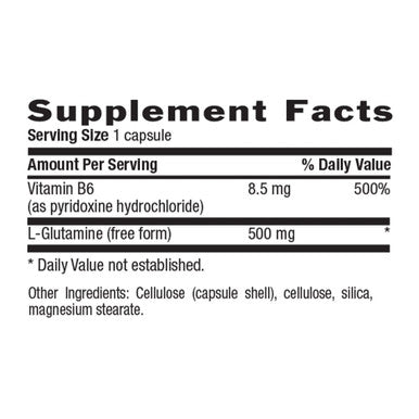 Country Life L-Glutamine Caps 500 Mg With Vitamin B6 100 Vegan Capsules 100 Vegan Capsules Certified Gluten Free Certified Vegan