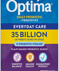 Natures Way Fortify Optima Daily Probiotic, 35 Billion, 15 Strains, Prebiotic, 60 Capsules