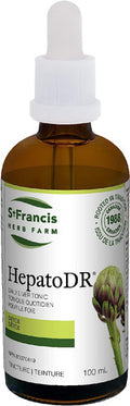 St. Francis Herb Farm Hepato DR Tincture | Daily Liver Support Supplement | Supports Liver Function and Liver Detox | Dandelion | Milk Thistle | Globe Artichoke | 100mL