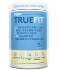 RSP TrueFit - Protein Powder Meal Replacement Shake for Weight Loss, Grass Fed Whey, Organic Real Food, Probiotics, MCT Oil, Non-GMO, Gluten Free, No Artificial Sweeteners, 2 LB Vanilla