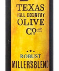 Texas Hill Country Olive Co Miller's Blend Extra Virgin Olive Oil - Cold Pressed EVOO Gourmet Olive Oil - Rich & Robust - Perfect for Dressing & Dipping - Award Winning & Made in Texas (16.9 oz)