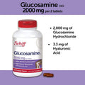 Schiff Glucosamine with Hyaluronic Acid 2000mg Glucosamine Joint Care Supplement Helps Lubricate & Protect Joints 150 Count (Pack of 2)