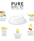 Pure Biology RevivaHair Biotin Shampoo for Men and Women