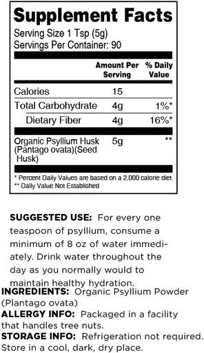 Terrasoul Superfoods Organic Psyllium Husk Powder 2 Lbs 2 Pack Superfine Texture High Purity Keto Baking