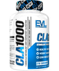 Evlution Nutrition CLA 1000, Conjugated Linoleic Acid, Weight Loss Supplement, Metabolism Support, Stimulant- (270 Servings)