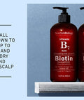 Biotin Shampoo for Hair Growth and Thinning Hair Thickening Formula for Hair Loss Treatment For Men Women Anti Dandruff 16.9 fl Oz
