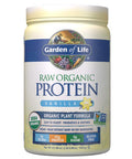 Garden of Life Raw Organic Protein Vanilla Powder, 20 Servings: Certified Vegan, Gluten Free, Organic, Non-GMO, Plant Based Sugar Free Protein Shake with Probiotics & Enzymes, 4g BCAAs, 22g Protein