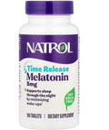 Natrol Melatonin Time Release 5Mg Tablets 100 Ea ( Packs Of 4)