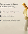 Sunergetic Premium 4-in-1 Probiotic Prebiotic, Postbiotic & Digestive Enzymes for Men & Women Supports Gut, Digestion & Immunity Complete Gut Health with Pre, Post, Probiotics & Digestive Enzymes 60 Capsules