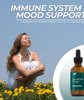 Mountain Meadow Herbs Sunshine Drops Vegan Vitamin D3 Booster for Healthy Bones and Teeth Ideal Winter Supplement Tincture 2oz