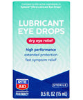 Rite Aid Lubricant Eye Drops 0.5 fl oz | Polyethylene Glycol 400 0.4%, Propylene Glycol 0.3% | Eye Lubricant Drops for Dry Eyes | High Performance Eye Care for Dry Eyes | Refreshes Eyes