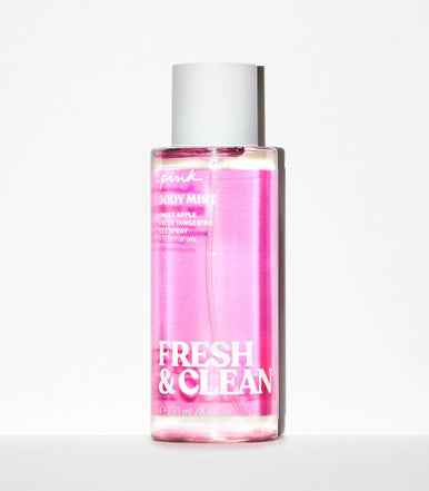 Victoria's Secret Body Fragrance Mist Pink Fresh & Clean 8.4 Fl Oz