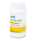 Klaire Labs Active B12-Folate Lozenges - Vitamin B12 Supplement (Methylcobalamin) with Methyl Folate - Mood & Energy Support Methyl B-12 Lozenge - Tastes Great (60 Dissolvable Tablets)