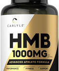 Carlyle Hmb Supplement | 1000 Mg | 120 Capsules | Non-Gmo And Gluten Free Advanced Athlete Formula