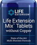 Life Extension Mix without Copper High Potency Multivitamin Multimineral Daily Antioxidant-Rich Fruit & Vegetable Blend with Bioavailable Quercetin & Vitamin D3 - Non-GMO, Gluten-Free - 240 Tablets