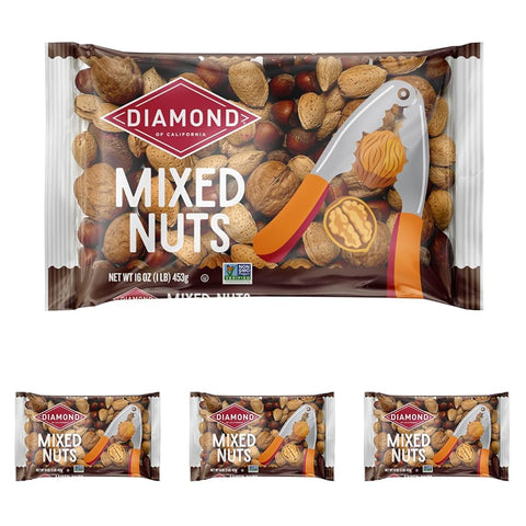 Diamond of California In-Shell Mixed Nuts, 16.0 oz. Bag
