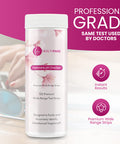Healthfare Feminine Ph Checker Test Strips To Monitor Intimate Health, Balance Ph Level 3.0-5.5 | Accurate Test Kit For Women'S Vaginal Alkalinity & Acidity Balance [125 Strips]