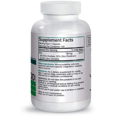 Bronson Vitamin D3 10,000 IU (1 Year Supply) for Immune Support + Bronson Zinc Triple Play 30 mg Triple Coverage Immune Support
