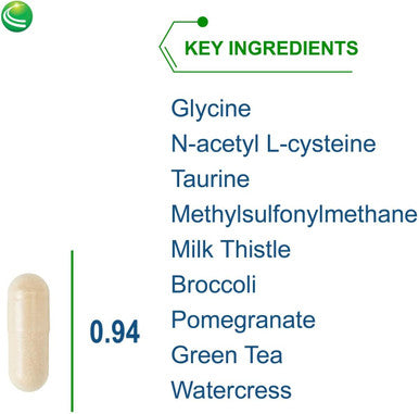 Nutra BioGenesis - BioCleanse Capsules - Milk Thistle, N-Acetyl-L-Cysteine & MSM for Liver Support - 120 Capsules