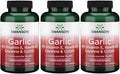 Swanson Garlic with Vitamin E Hawthorn Berry & Cayenne 120 Capsules (3 Pack)