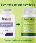 Bestvite Pycnogenol 50mg (120 Capsules) (60x2) - French Maritime Pine Bark Extract - No Stearates - Gluten - Non GMO