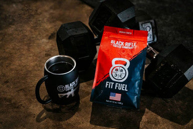 Black Rifle Coffee Company Fit Fuel (Medium Roast) Whole Bean Coffee 12 Ounce Bag Of Coffee Beans Medium Roast Coffee Beans Delicious Combination Of Bold And Smooth Flavors And A Malt Finish