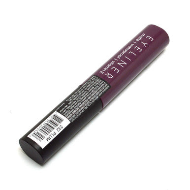 Italia Deluxe Makeup 1 Classic Liquid Eyeliner 232 Matte Plum Eye Liner Vitamin E ZipBag