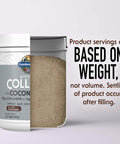 Garden of Life Grass Fed Collagen Coconut Mct Powder - Chocolate 24 Servings Collagen Peptides Powder For Energy Hair Skin Nails Joints Coconut Mcts Probiotics Collagen Protein Powder Supplement