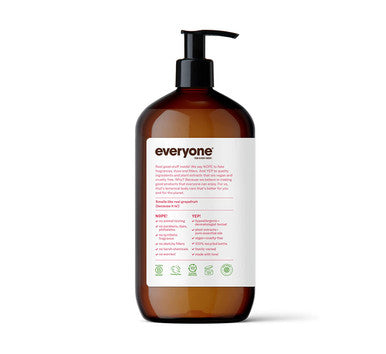 Everyone Nourishing Hand and Body Lotion 32 Ounce Pack of 2 Ruby Grapefruit PlantBased Lotion with Pure Essential Oils Coconut Oil Aloe Vera and Vitamin E Packaging May Vary