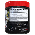 Insane Labz Psychotic High Stimulant Pre Workout Powder Extreme Lasting Energy Focus And Endurance With Beta Alanine Creatine Monohydrate Dmae 60 Srvgs Grape
