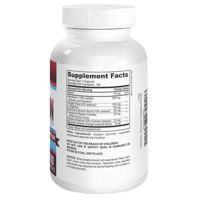 Elevate Recovery Supplements 2-Month Vein & Leg Circulation Support Supplement (All-In-1) With 8 Active Ingredients - Natural Blood Circulation Booster - Vein Health Formula - Leg & Vein Supplements - 180 Capsules