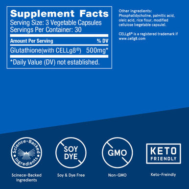 Bulletproof Glutathione Force Antioxidant And Detox Support Capsules, 90 Count, Supplement For Liver Detox And Immune Support