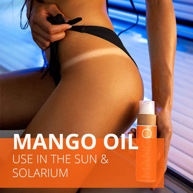 COCOSOLIS Mango Tan Accelerator with Vitamin E, Bio Oil Body Lotion for Natural Tan (110 ml)