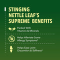 Stinging Nettle Leaf Extract Liquid Drops - Usda Organic - Immune, Prostate, And Joint Support - 60 Servings - Vegan, Non-Gmo, Gluten-Supplement - Unflavored Herbal Tincture - 1 Fl Oz
