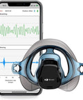 Emay Sleep Breathing Monitor For Airflow Tracking | Record Breathing Continuously On The App | Monitor Sleep Quality And Respiratory Events | Generate Professional Sleep Report With Data Analysis
