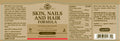 Solgar Skin Nails & Hair Advanced Msm Formula 60 Tablets - Supports Collagen For Hair Nail And Skin Health - Provides Zinc Vitamin C & Copper - Non Gmo Vegan Gluten & Dairy Free - 30 Servings