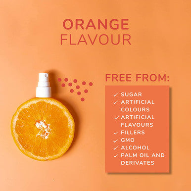 Iron Spray Vegavero | 14mg | High Absorption Form | Without Sugar | 50 ml | Natural Orange Flavour | Vegan