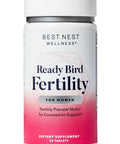 Best Nest Wellness Fertility Supplements for Women Vegan Prenatal Vitamins for Women Methylfolate Ashwagandha Whole Food Blend Conception Supplements & Pre Natal Multivitamin Formula 30Ct
