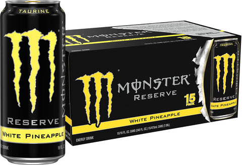 Monster Energy Juice Monster Pacific Punch, Energy Drink, 16 Ounce | Energy + Juice, Pack of 15