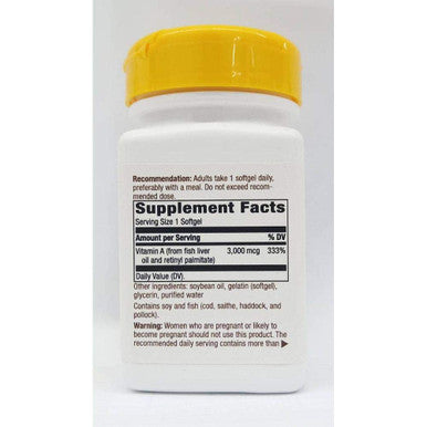 Natures Way Vitamin A 10000 Iu