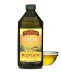 Pompeian Mild Taste Olive Oil - 68 fl oz (2 L) | Olive Oil for High Heat Cooking - Mild Flavor for Baking and Sauteing - High Smoke Point - Value Size