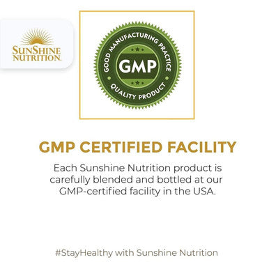 Sunshine Nutrition Advanced Collagen + Vitamin C 6000Mg 100 Tablets For Hair Skin Nail and Bone Health Dietary Supplement