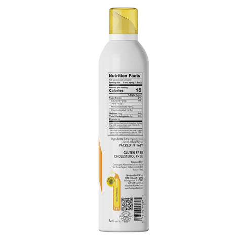 Mantova Spray 100% Extra Virgin Olive Oil Lemon 8 Ounce