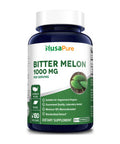 NusaPure Bitter Melon Extract 1000 mg 180 Veg Caps (100% Vegetarian, Non-GMO & Gluten-Free)