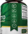 NutriFlair Saw Palmetto Extract 750mg, 120 Capsules - Prostate Supplement & Berry Health Support - Helps Block DHT to Prevent Hair Loss and Helps Reduce Frequent Urination, for Women and Men