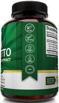 NutriFlair Saw Palmetto Extract 750mg, 120 Capsules - Prostate Supplement & Berry Health Support - Helps Block DHT to Prevent Hair Loss and Helps Reduce Frequent Urination, for Women and Men