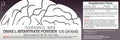 DMAE L-Bitartrate Powder | 125 Grams | Choline Supplement | Cholinergic | May Support Memory, Learning, & Focus | May Support Acetylcholine Synthesis